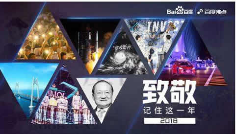 2018百度搜索榜首关键词：2018百度App年度搜索榜单