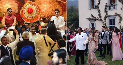 亚洲首富女儿出嫁什么情况：世界级婚礼就是不一样（图）