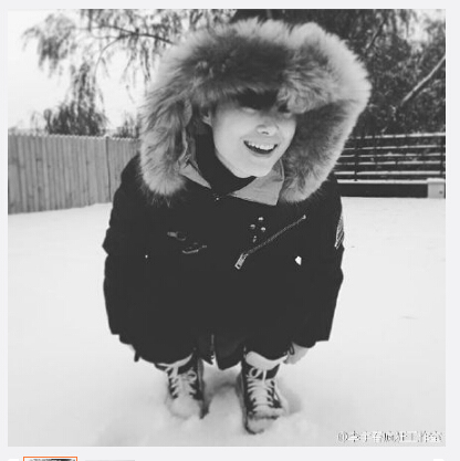 李湘晒女儿滑雪照：北京大雪明星有的晒娃有的晒闺蜜