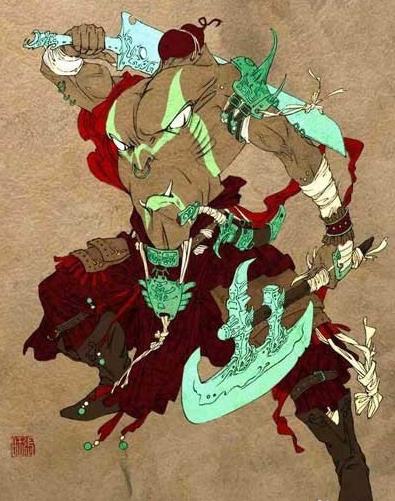 魑魅魍魉图片：魑魅魍魉指那些鬼怪图片什么样子