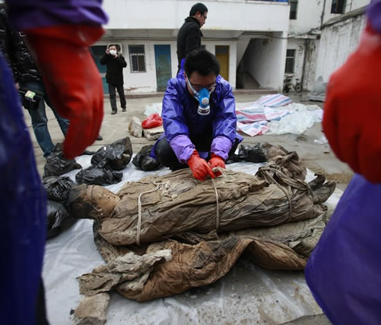 古代美女尸体图片：看看古代女人啥样子（图）