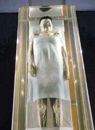 马王堆汉墓女尸图片:千年女尸复原图片这个样子 马王堆汉墓女尸图片:千年女尸复原图片这个样子