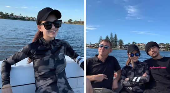 小小周正面曝光:昆凌晒照父亲抱着外孙(图) 小小周正面曝光:昆凌晒照父亲抱着外孙(图)