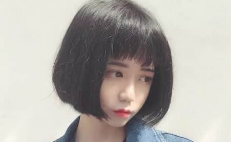 2019减龄发型流行发型:减龄女生短发发型图