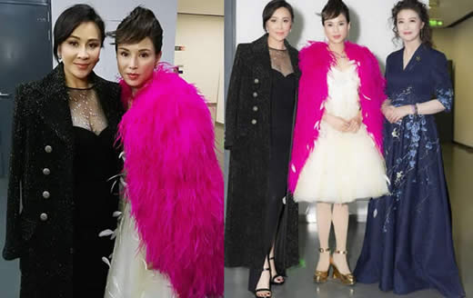 刘嘉玲周海媚合影近照:赏心悦目的高颜值组合 刘嘉玲周海媚合影近照:赏心悦目的高颜值组合