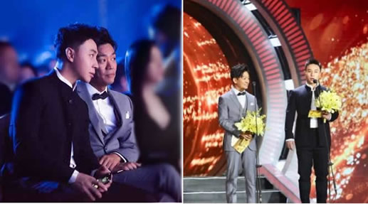 释小龙王宝强颁奖：曝光两人童年青涩萌照（图）