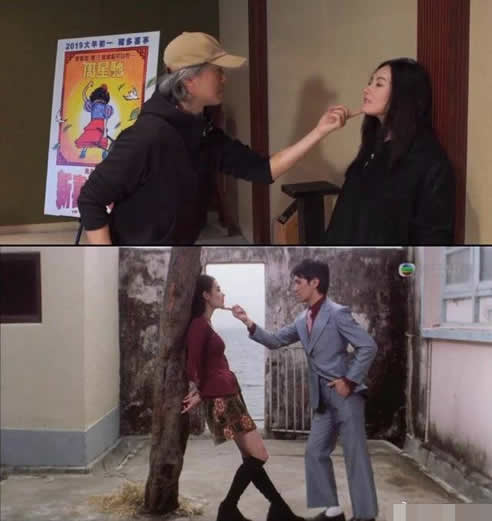 周星驰张柏芝重聚画面曝光：20年重聚还是那个她