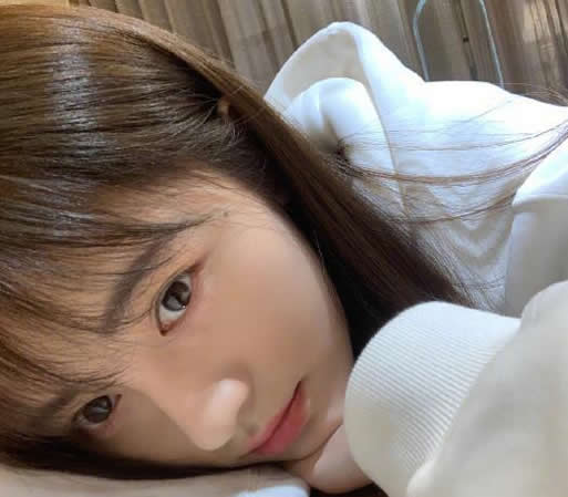 鞠婧祎齐刘海的样子好漂亮：女生们快来学一学