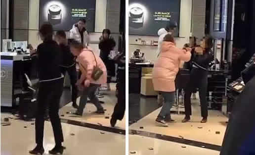 青岛香奈儿遭打砸什么情况：详情打砸现场画面太混乱