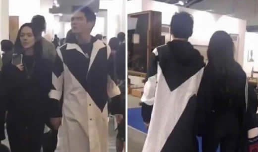 向佐郭碧婷牵手照片好甜蜜：郭碧婷向太中意的儿媳