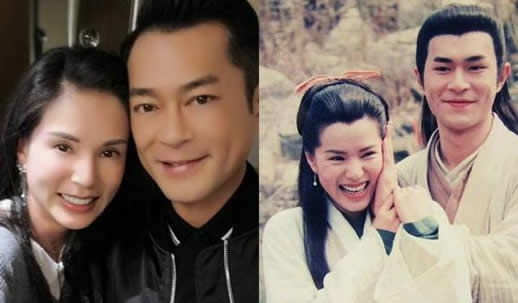 李若彤古天乐同框照片曝光：聚会照片勾起满满回忆