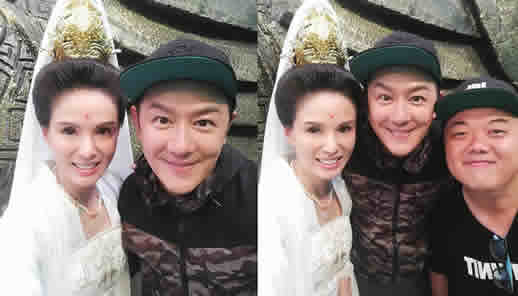 李若彤陈浩民同框近照图片:李若彤古天乐同框都是回忆杀 李若彤陈浩民同框近照图片:李若彤古天乐同框都是回忆杀