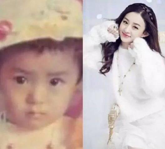 小时候VS长大后明星对比照：女美男帅是真的（图）