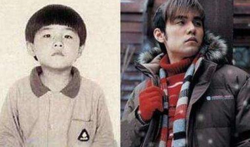 小时候VS长大后明星对比照：女美男帅是真的（图）