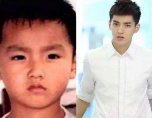 小时候VS长大后明星对比照：女美男帅是真的（图）