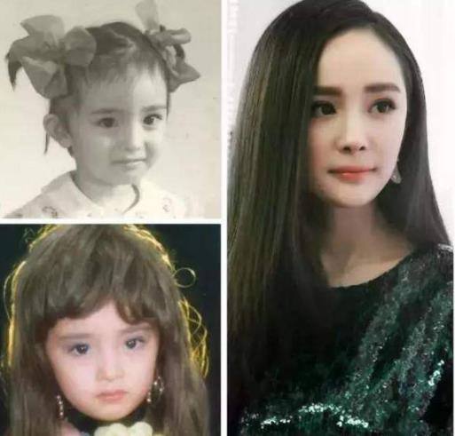 小时候VS长大后明星对比照：女美男帅是真的（图）