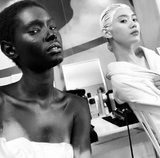 奚梦瑶全身惨白如纸：新造型照片让人认不出（图）