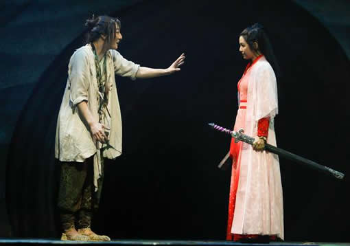 陈妍希首演紫霞仙子:搞怪灵气纯真深情(图) 陈妍希首演紫霞仙子:搞怪灵气纯真深情(图)