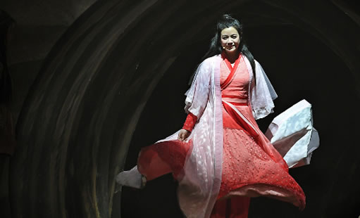 陈妍希首演紫霞仙子:搞怪灵气纯真深情(图) 陈妍希首演紫霞仙子:搞怪灵气纯真深情(图)