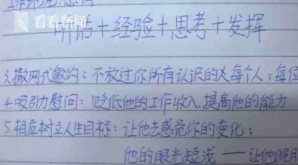 传销笔记触目惊心：详情内容曝光