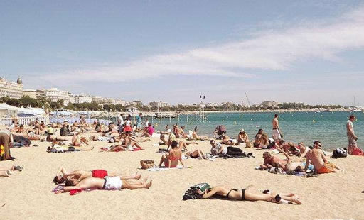 世界十大天体浴场介绍：海滩浴场妇女天体图片欣赏