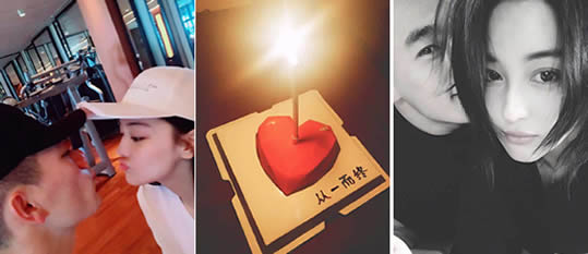 张馨予撒狗粮照片曝光:甜腻画面令人羡慕又点赞(图) 张馨予撒狗粮照片曝光:甜腻画面令人羡慕又点赞(图)