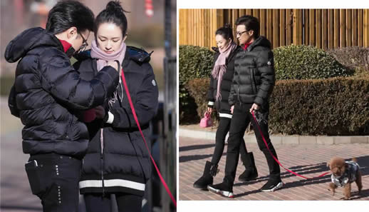 章子怡汪峰遛狗照片曝光:甜蜜说笑(揭2人恋爱经历) 章子怡汪峰遛狗照片曝光:甜蜜说笑(揭2人恋爱经历)