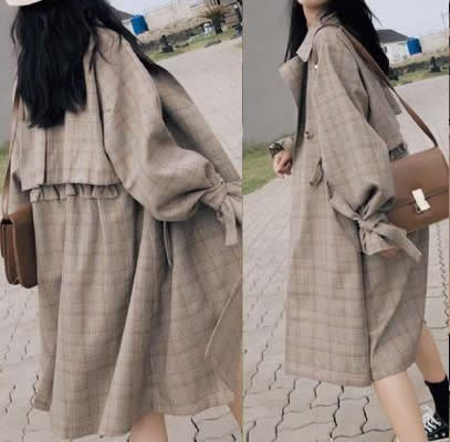 中长款风衣穿搭示范：实用又好看（图）