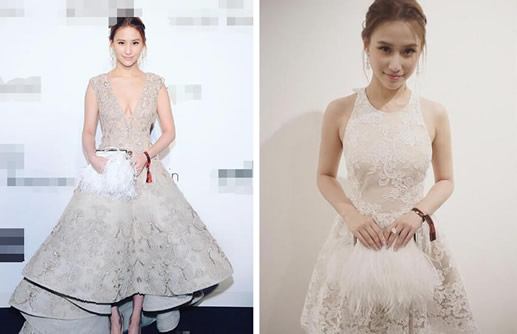 何超莲晒美背照太辣了：妈妈下令禁止（图）