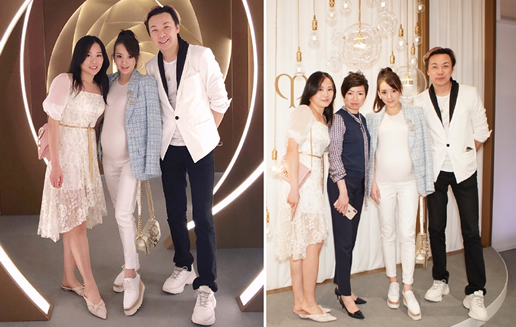 方媛挺孕肚美腿吸睛照片曝光：白衣优雅大方（图）