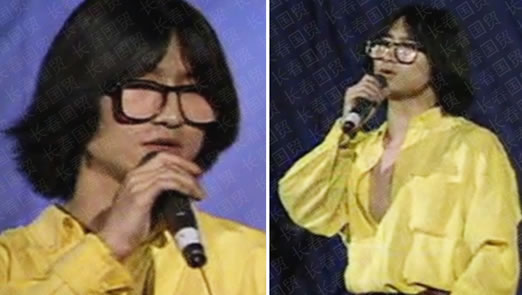 汪峰23岁青涩旧照青涩帅气:宽松上衣搭配黑色皮裤(图) 汪峰23岁青涩旧照青涩帅气:宽松上衣搭配黑色皮裤(图)