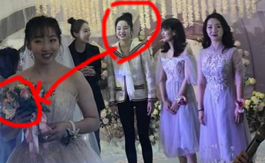娜扎接到新娘捧花:好友婚礼翩翩起舞揭始末过程 娜扎接到新娘捧花:好友婚礼翩翩起舞揭始末过程