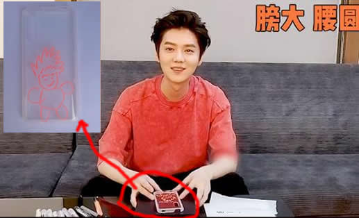 鹿晗手机壳照片曝光:明星的手机壳大盘点(图) 鹿晗手机壳照片曝光:明星的手机壳大盘点(图)