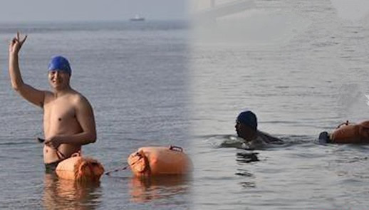 游泳上下班11年什么情况：原因详情竟是为治病游了11年