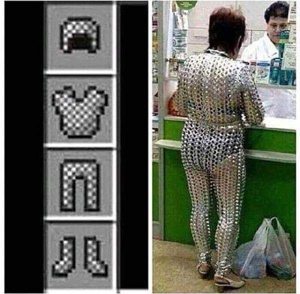 银鳞胸甲，五金一件，蓝色品质