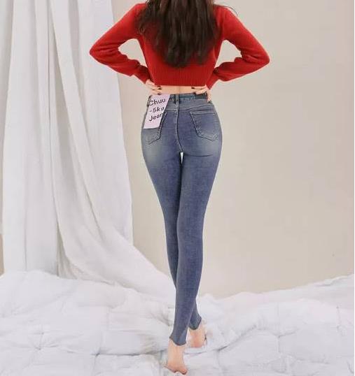 甜美动人修身显瘦牛仔裤:清新雅丽甜美女神范 甜美动人修身显瘦牛仔裤:清新雅丽甜美女神范