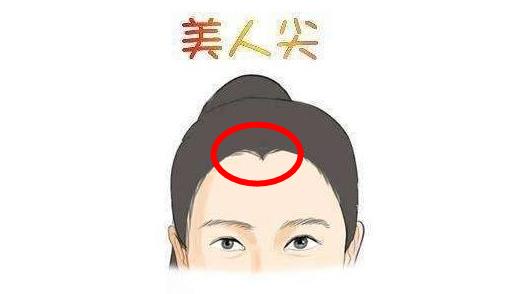 什么是美人尖长美人尖有什么好处及命运美人尖图片