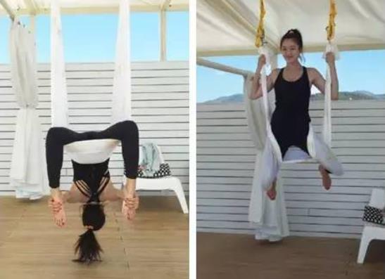 张雨绮性感健身照片：身材好到爆（明星健身照盘点）