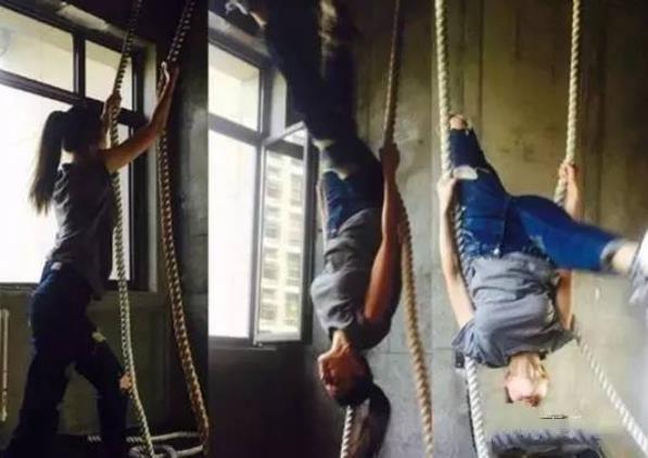 张雨绮性感健身照片：身材好到爆（明星健身照盘点）