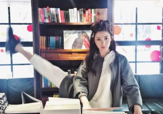 张雨绮性感健身照片：身材好到爆（明星健身照盘点）