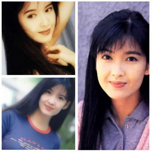 周慧敏露尖下巴长裙近照：不老女神周慧敏依旧气质优雅