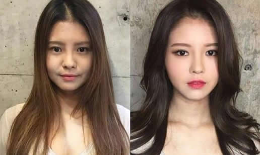 女人化妆前后差别惊呆你 女人化妆前后差别惊呆你