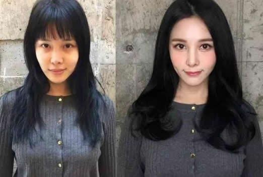 女人化妆前后差别惊呆你 女人化妆前后差别惊呆你