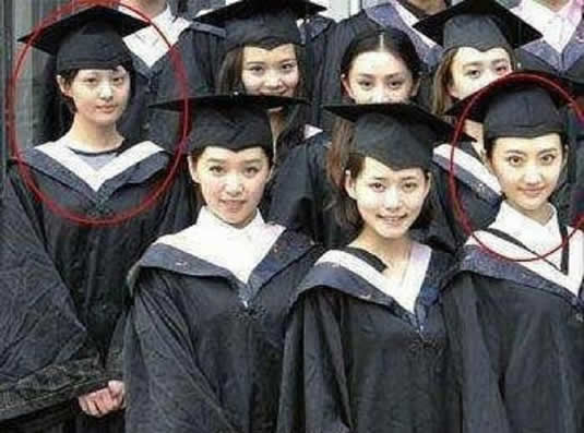 女明星毕业照：一份青涩的回忆（组图）