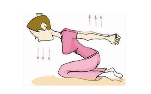 扩胸运动正确姿势图：女人扩胸丰胸男人扩胸现胸肌