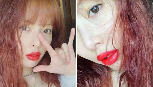 泫雅嘴唇被疑丰唇了吗:泫雅机场图身材走样发福了 泫雅嘴唇被疑丰唇了吗:泫雅机场图身材走样发福了