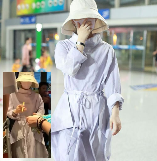 赵丽颖产后现身 包裹严密这是玩起了神秘么