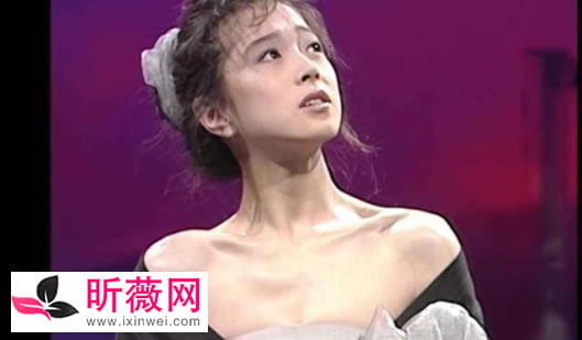 中森明菜金屏风事件是怎么回事：中森明菜年轻时照片