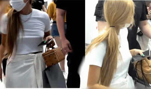 华莎在机场no bra图片：华莎是谁资料简介及照片