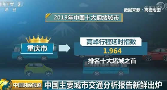 中国十大堵城排行及绿色出行前三城市